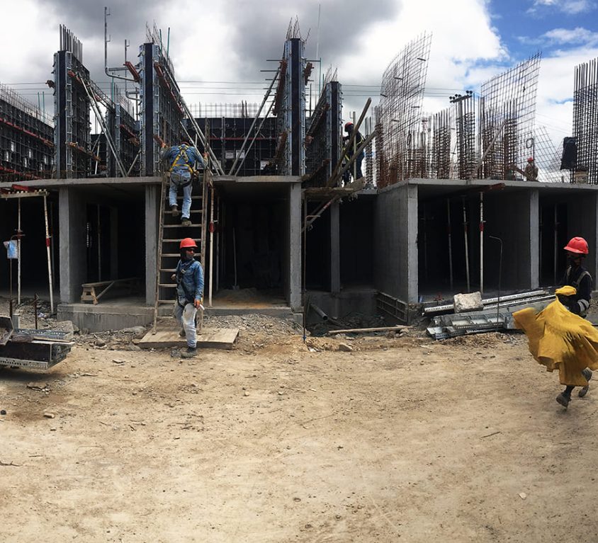 Alsina Colombia proporciona el sistema Wallite a la Obra Zajari en Bogotá